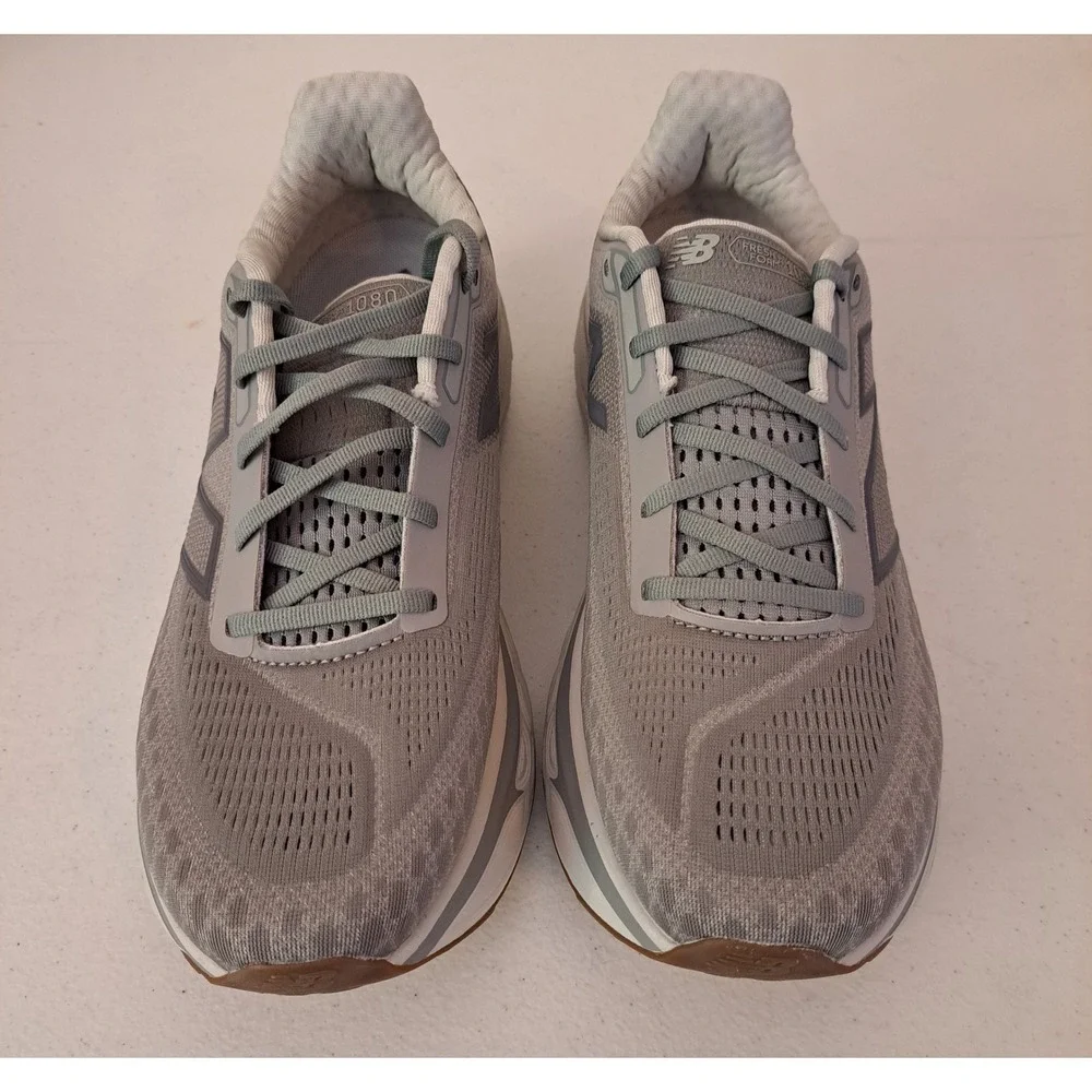 New Balance Fresh Foam X 1080 v13 Mens 10 Grey Running Shoes 1162-2625-B30‎